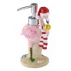 Avanti Linens Flamingo Jingle Lotion Dispenser & 2-Pack Fingertip Towel Set - 2 of 3