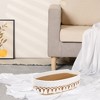 REGALWOVEN Cotton Rope Self-supporting Handcrafted Compact Multi-Use Open Storage Bins 13 x 5.9 x 3.9 Inch 1 Pack - 4 of 4