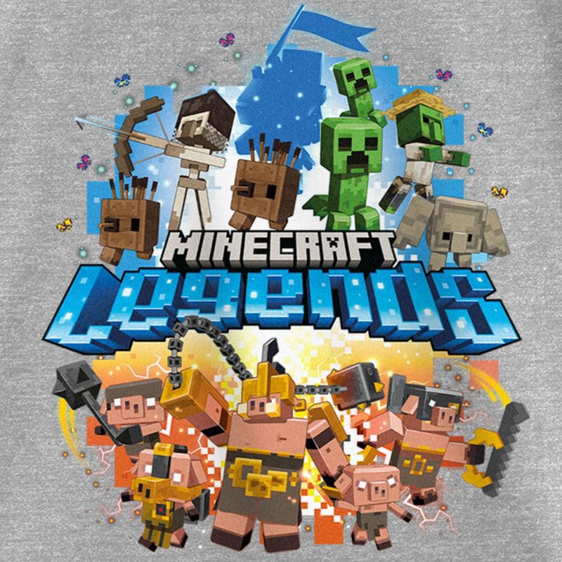 Girl's Minecraft Legends Poster T-Shirt, 2 of 6