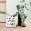 Funny Christmas Wooden Box Signs, Retro Decor, Trendy Preppy Cookies Were Good Will Be Back Next Year - 3 of 4