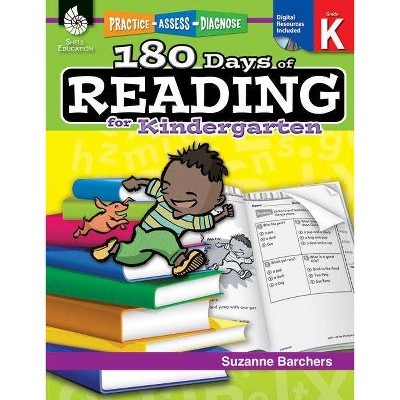 180 Days of Reading for Kindergarten - (180 Days of Practice) by  Suzanne I Barchers (Paperback)