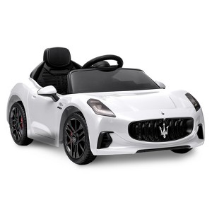 12V Ride On Car, Licensed Maserati Kids Electric Car with Remote Control, Battery Powered Vehicles - 1 of 4