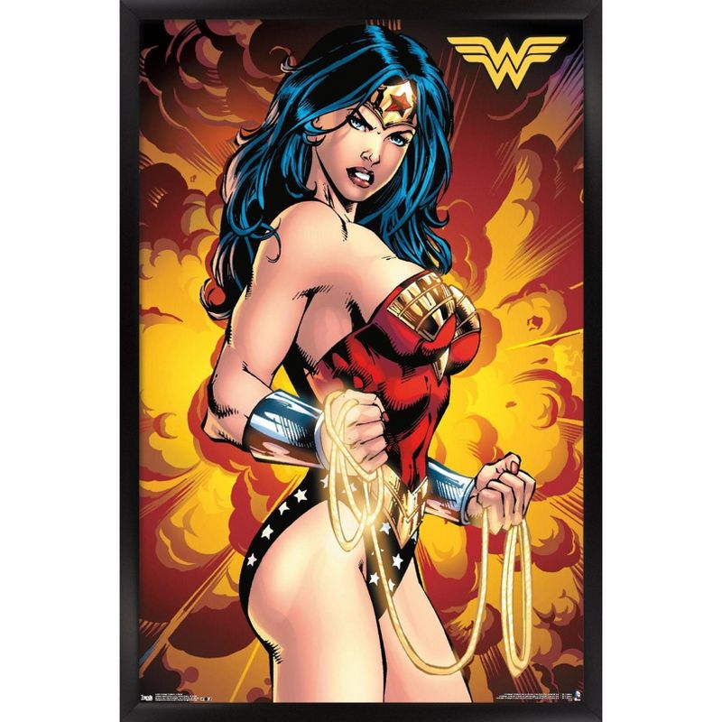 Trends International DC Comics - Wonder Woman - Vibrant Framed Wall Poster Prints, 1 of 7