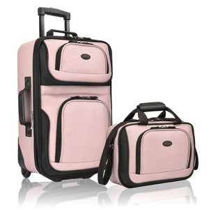 U.S. Traveler Rio 2pc Expandable Softside Carry On Luggage Set - 1 of 4