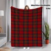 Lomsoe Rustic Plaid Christmas Throw Blanket - Red & Green, Soft Flannel Fleece, Home Decor - Ideal Christmas Gift. - 2 of 4