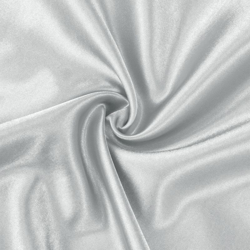 PiccoCasa Satin Retro Silky with Ruffle Luxury Envelope Closure Pillowcases 2 Pcs, 5 of 7