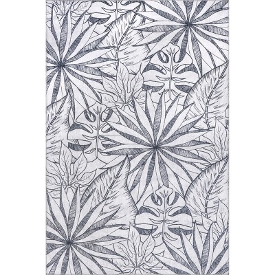 nuLOOM Emilia SpinClean Machine Washable Stain-Resistant Area Rug
