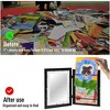 A4 Children Art Frame, Front Opening, Changeable Kid Artwork, Wooden Rectangle Art Frame Home Decor, for Kids Drawing Art Projects, 35 x 26.5 x 4 - 3 of 4