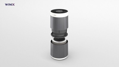 Winix T810 White HEPA Tower Air Purifier with Smart Wi-Fi