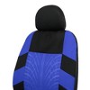 Unique Bargains Cloth Fabric Car Front Seat Cover Kit 2 Pcs - 4 of 4