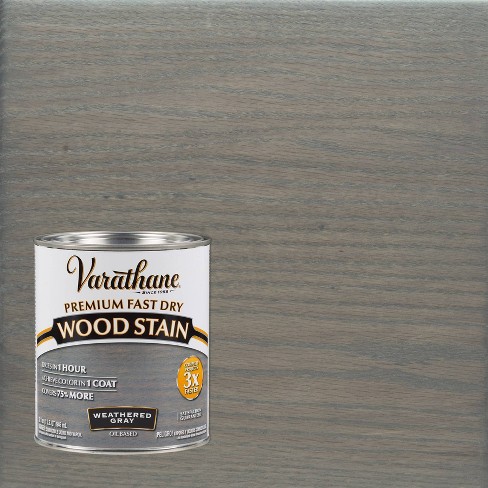 Barn Red, Varathane Premium Fast Dry Wood Stain-307414, Quart, 2 Pack