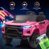 24V 2-Seater Electric Ride-On Truck for Kids with Remote Control, LED Lights, Music, Storage, Battery Powered Car Toy for Toddlers Boys & Girls - 2 of 4