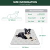 FXW Washable Pee Pads for Dogs, Puppy Pads with Super Absorbent, 2 Pack - 2 of 4