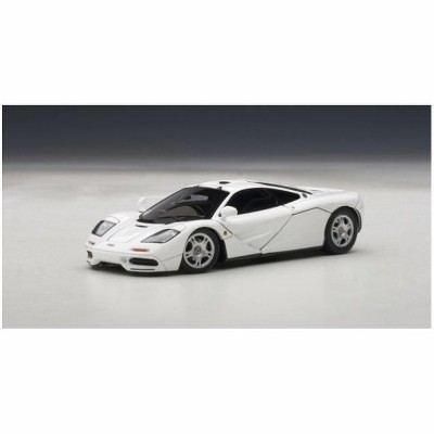 Mclaren F1 Pure White 1/43 Diecast Car Model by Autoart