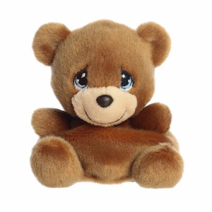 Aurora Mini Charlie Bear Palm Pals Precious Moments Adorable Stuffed Animal Brown 4.5" - 1 of 4