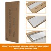 64x21 inch White Solid Wood Full-length Mirror With Bracket - Tempered Steel - 4 of 4