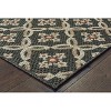Oriental Weavers Latitude 1904K Grey/ Orange Indoor/Outdoor Area Rug - 1'10" x 7'6" - 2 of 4