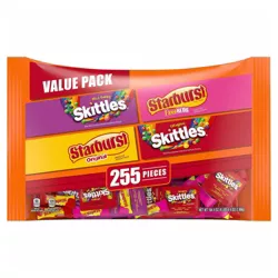 Skittles & Starburst Fun Size Variety Pack - 104.4oz