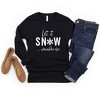 Simply Sage Market Women's Let It Snow Somewhere Else Long Sleeve Graphic Tee - image 3 of 4