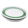 SAMMART 5.5L (1.45 Gallon) Set of 2 Collapsible Wash Tub - Foldable Dish Tub - 4 of 4