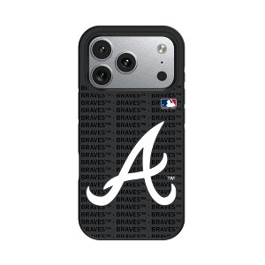 MLB National League Teams Text Backdrop Bump Cell Phone Case for Apple iPhone 17 Series - 1 of 4
