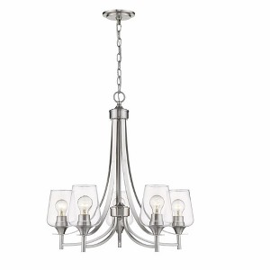 Z-Lite Joliet 5 - Light Chandelier in  Brushed Nickel - 1 of 3