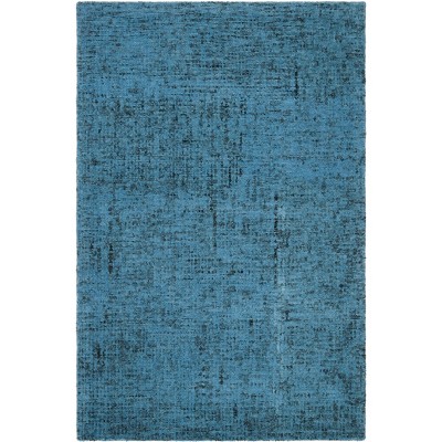 4'x6' Crosshatch Tufted Area Rug Blue - Safavieh