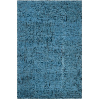 4'x6' Crosshatch Tufted Area Rug Blue - Safavieh