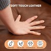 Convertible Futon Sofa Bed, Linen Flannel Small Couch Sofa with Wood Legs - 4 of 4