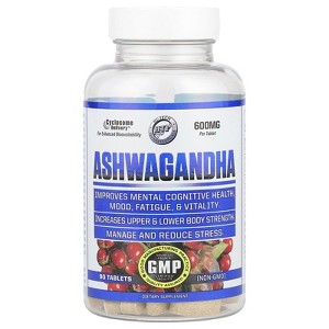 Hi Tech Pharmaceuticals Ashwagandha, 600 mg, 90 Tablets - 1 of 4