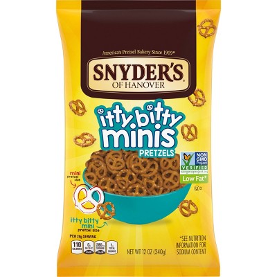 Snyder's Of Hanover Itty Bitty Minis - 12oz
