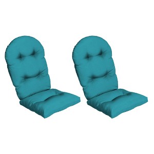 ARDEN Plush Modern Tufted Rocking Chair Cushion, Set of 2 - 1 of 4