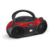 Gpx Cd, Am/fm Boombox - Red (bc232r) : Target