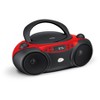 GPX CD, AM/FM Boombox - Red (BC232R) - image 3 of 3