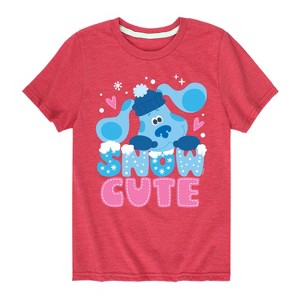 Boys' - Blue's Clues & You! - Snow Cute Short Sleeve Graphic T-Shirt - 1 of 4