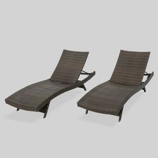 wicker chaise lounge clearance target