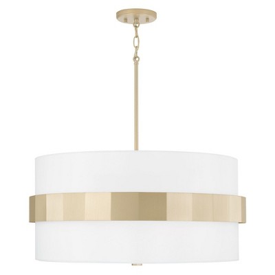 Capital Lighting Sutton 4 - Light Pendant in  Soft Gold
