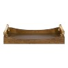 Kate and Laurel Ormond Tray, 10x18.5, Brown - 2 of 4