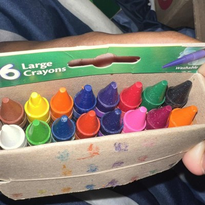 Crayola 16ct Ultra Clean Washable Large Crayons : Target