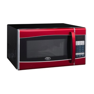 Oster 0.9 Cu. Ft. 900 Watt Microwave Oven - Red MW9338SB, by Oster