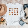 Simply Sage Market Women's Graphic Sweatshirt Fall Plaid Hearts - 2 of 2