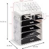 Sorbus Clear Makeup & Jewelry Organizer & Display (4 Large, 2 Small Drawers) - 4 of 4