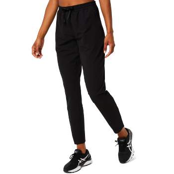 Women's Stretch Woven Taper Pants - All In Motion™ Black S : Target