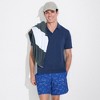 Lands' End Men's UPF 50 Short Sleeve Johnny Collar Polo Rash Guard Shirt - 4 of 4