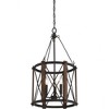 Quoizel Lighting Baron 3 - Light Chandelier in  Marcado Black - 4 of 4