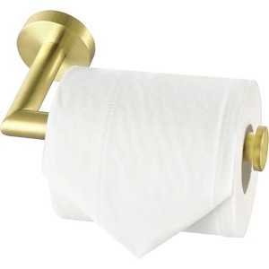 LunaLulinlk Toilet Paper Holder Wall Mount,Brushed Gold Toilet Paper Roll Holder for Bathroom - 1 of 4