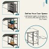 Bestier 59inch L Shaped Desk with Shelves Home Office Gaming Computer Desk - 4 of 4