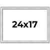 PosterPalooza | Classic Silver Picture Frame - UV Acrylic, Backing Board, Hanging Hardware Included - 2 of 4