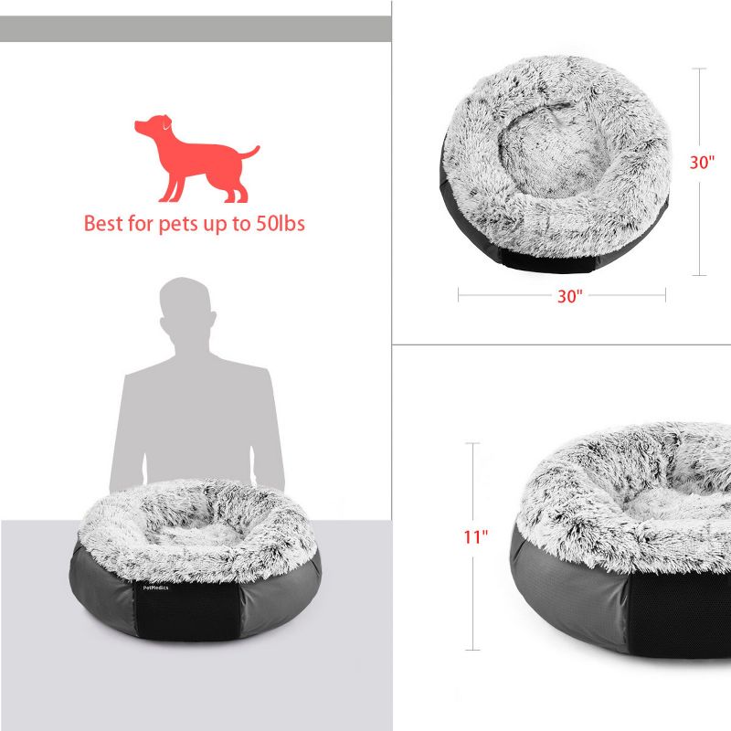 PetMedics Orthopedic Calming Warming & Cooling Washable Dog Bed - Small & Medium Pets Up to 50lbs, 5 of 11