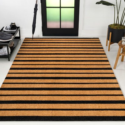 JONATHAN Y Natural Coir Area Rug